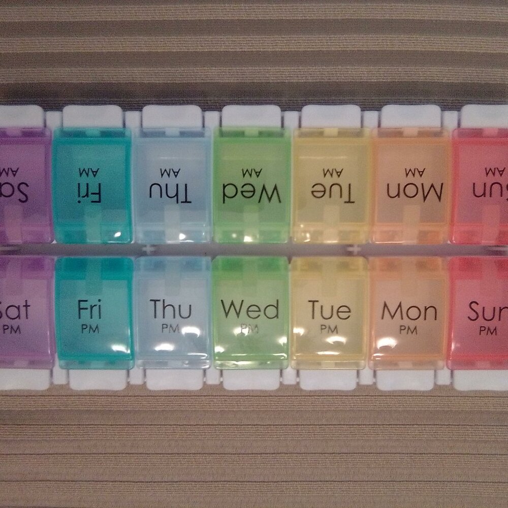 Weekly Pill organizer